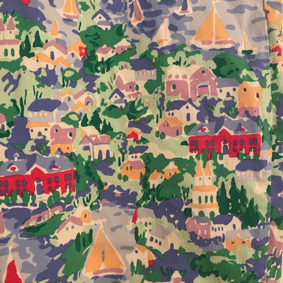 Kim Rogers. Women’s Long Shorts. Tropical/Scenery. Size 14. - Picture 3 of 5